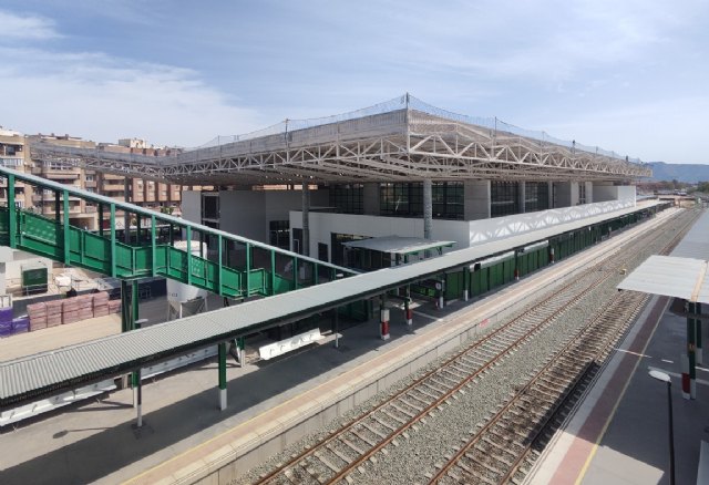 Transportes adjudica por 16,4 millones de euros los últimos trabajos para culminar la nueva estación de Murcia del Carmen