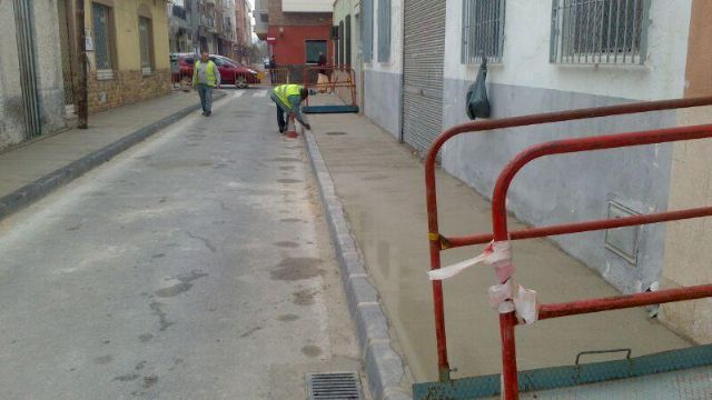 Las aceras de la calle Escuelas del barrio de El Ranero serán más accesibles