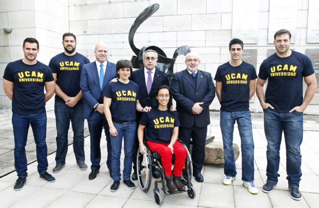 La UCAM beca a más de 200 deportistas para que estudien en sus respectivas universidades