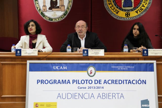 La ANECA evalúa a la UCAM en el primer proceso voluntario de acreditación