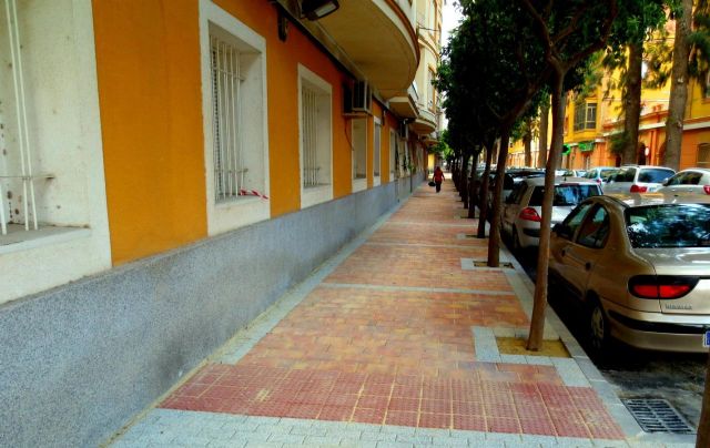 Calidad Urbana da por concluidas las obras de adecuación de la calle Ángel Romero en Vistabella