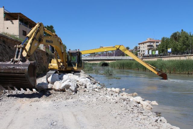 La CHS comienza hoy las obras de recuperación de la capacidad hidráulica del Segura en Murcia