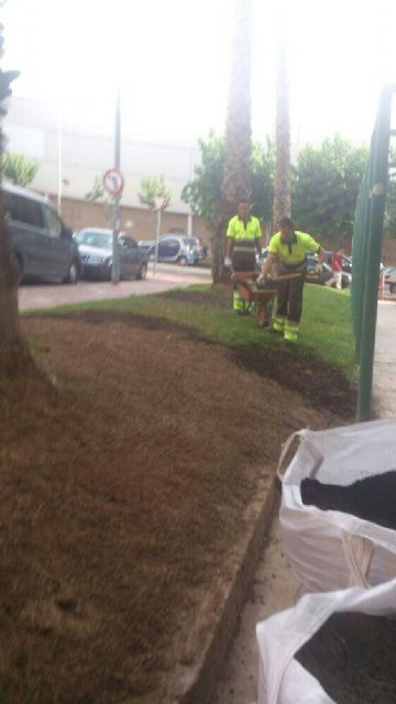 Medio Ambiente prueba nuevos áridos en La Fama