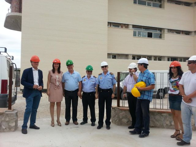 El nuevo cuartel de La Alberca, construido por 38 alumnos de la Escuela Taller, podrá albergar a 150 policías