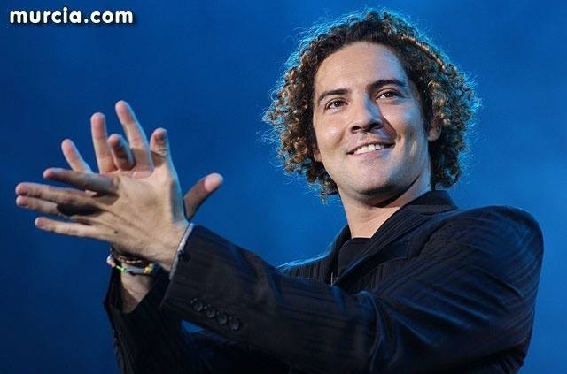 Aires murcianos en el concierto de David Bisbal en Murcia