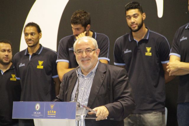 Presentación del UCAM Murcia CB 2014/2015