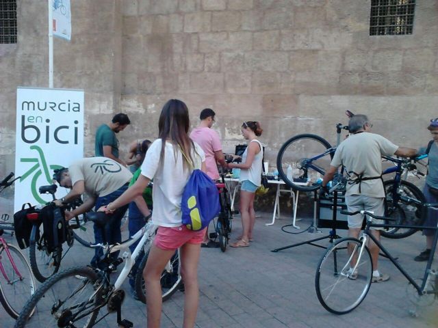 Ciclo de cine y creación de rutas en bici, actividades para hoy de la Semana Europea de la Movilidad en Murcia