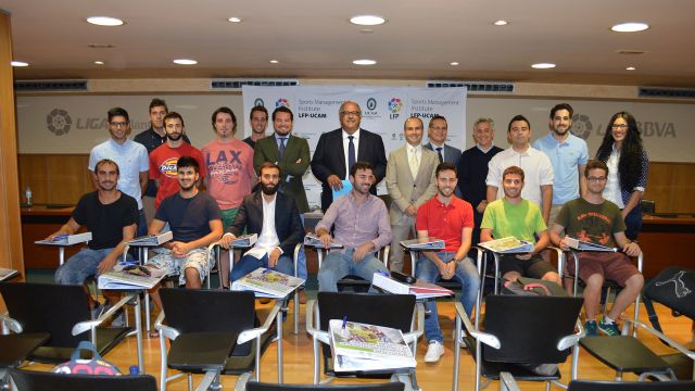 Comienza el Máster en Preparación Física y Readaptación Deportiva en el Fútbol del ´Sports Management Institute LFP-UCAM´