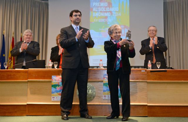 Una religiosa de Torre Pacheco, Solidaria Anónima de este año