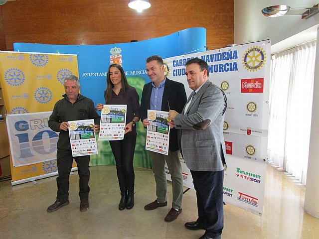 La III Carrera Navideña Rotary Ciudad de Murcia reunirá a más de 1.300 corredores