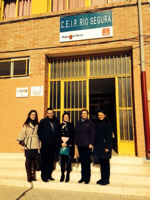 Visita al colegio de Educación Infantil y Primaria Río Segura