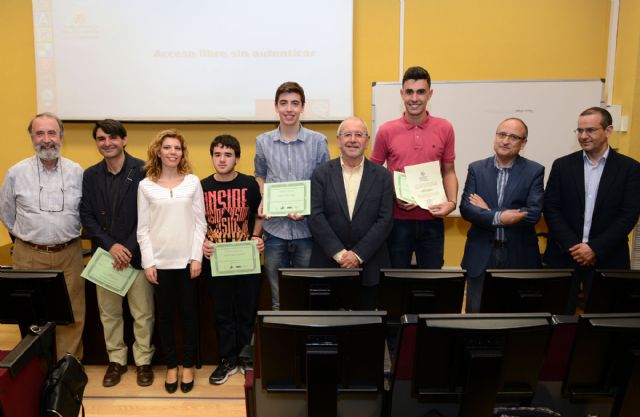 Ganadores de la VI Olimpiada de Geología de la Región de Murcia