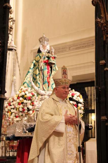 La Virgen de la Fuensanta regresa a su santuario