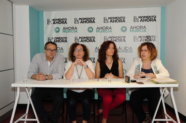 Postura conjunta de Ahora Murcia y Podemos RM sobre licitación del AVE y plan de transporte y movilidad