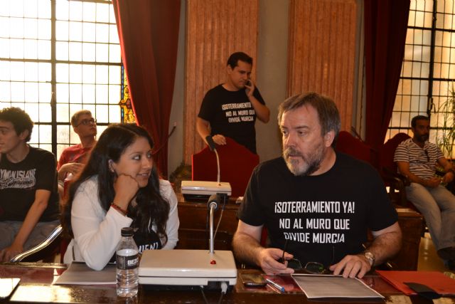 Cambiemos Murcia vigilará la gestión de la moción sobre Soterramiento