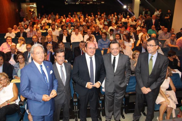 El presidente de la Comunidad, Pedro Antonio Sánchez, pronunció hoy el pregón de la Feria Taurina de Murcia 2015