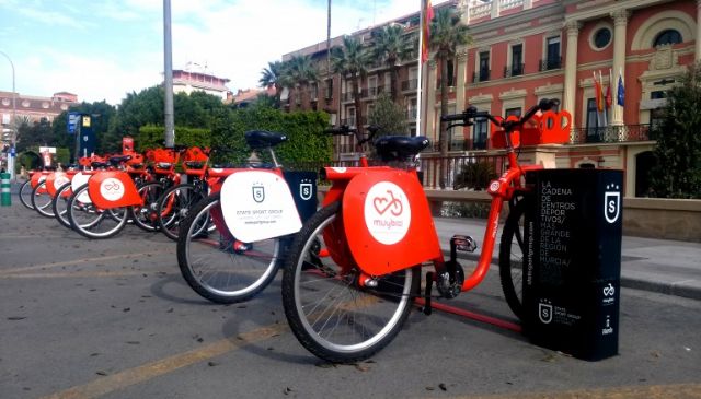 Cambiemos Murcia pide una red de vías ciclables que ayude al desarrollo del sistema MUyBICI