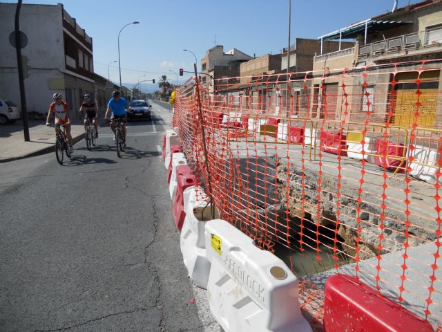 Ahora Murcia exige soluciones urgentes para el puente y la carretera de Aljucer