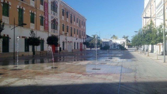 Ahora Murcia denuncia el derroche de agua en algunas zonas verdes y plazas