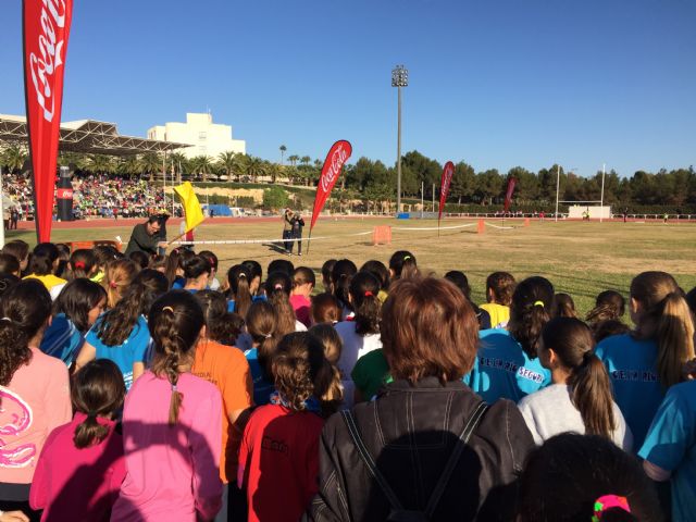 La final del Cross Municipal reúne a 1.500 niños de 65 centros educativos