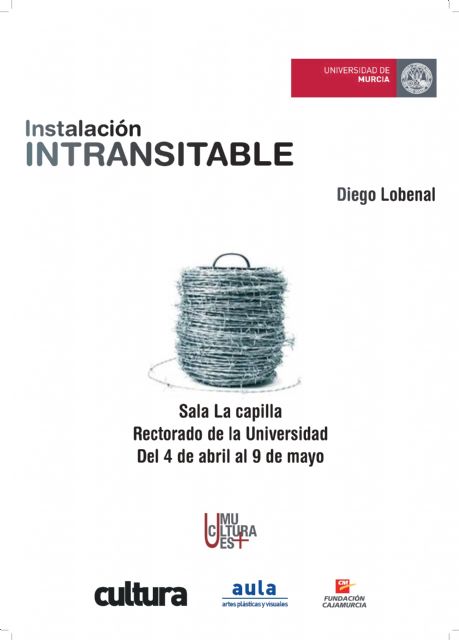 La Universidad de Murcia acoge la instalación 'Intransitable' de Diego Lobenal