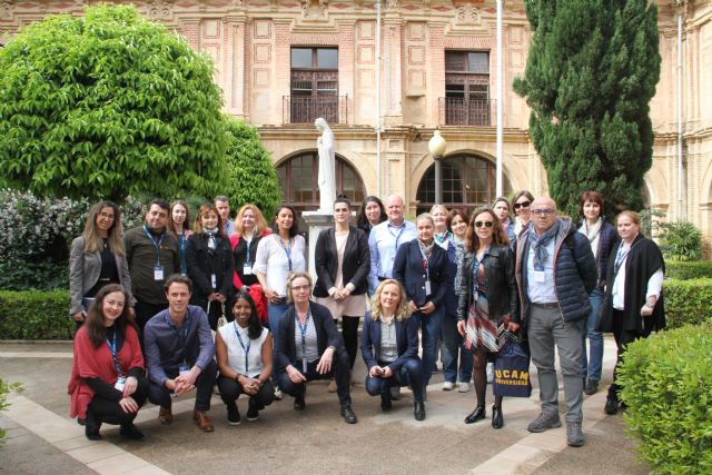 Profesores de varias universidades europeas visitan la UCAM para impulsar la internacionalización