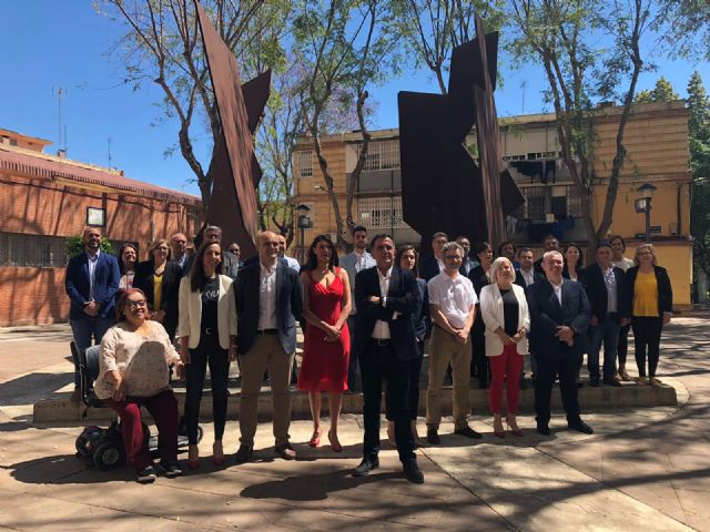 Presentación candidatura PSOE al Ayuntamiento de Murcia