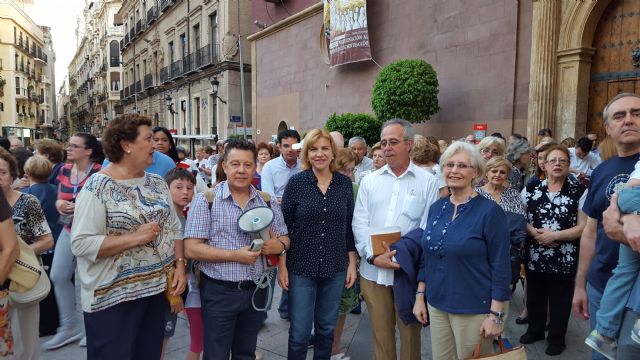 Violante Tomás participa en la XXVI Marcha al Corazón de Jesús de Monteagudo