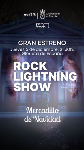 La Glorieta volverá a brillar con el nuevo espectáculo Rock Lightning Show