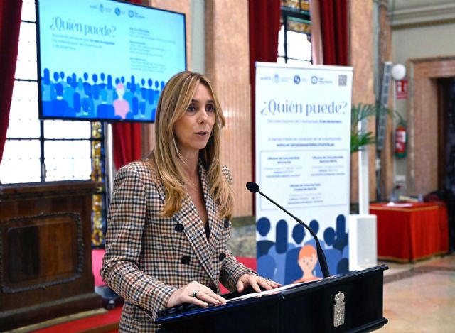 El Ayuntamiento de Murcia conmemora el Día del Voluntariado con un emotivo home-naje a la solidaridad