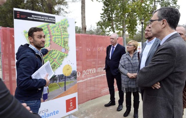 Arrancan las obras del Jardín Monteazahar de Beniaján que lo convertirán en un espacio 100% accesible