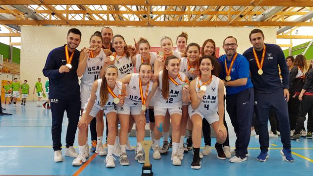 Doblete de la UCAM en el Campeonato de España Universitario de baloncesto