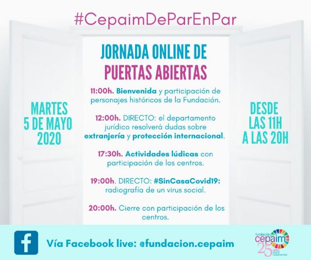 Jornada de puertas abiertas Cepaim 2020