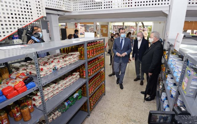 Más de 600 familias se beneficiarán del nuevo Centro de Distribución de Alimentos de Cáritas en San Antón