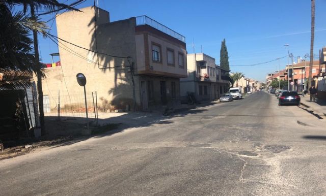 La Comunidad licita las obras de firme de la carretera que conecta las pedanías murcianas de Los Dolores y Los Garres