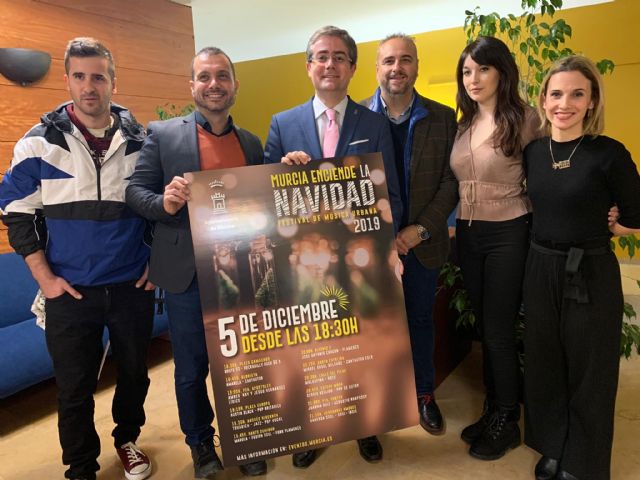 Murcia encenderá la Navidad el próximo jueves con música en directo en distintas plazas