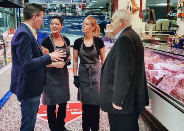 Profesionales de los mercados y plazas de abastos de Murcia recibirán formación sobre calidad sanitaria y nutricional de los alimentos