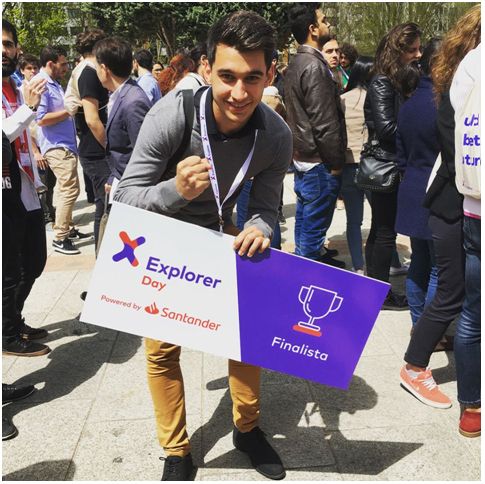 Premiado un estudiante emprendedor de la Universidad de Murcia en el ´Explorer Day 2018´