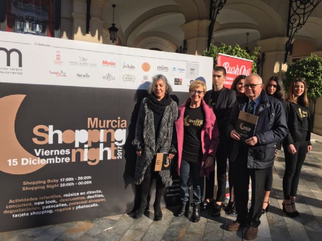 La 7ª Murcia Shopping Night ofrecerá descuentos, música, degustaciones, sorteos y actividades para los más pequeños