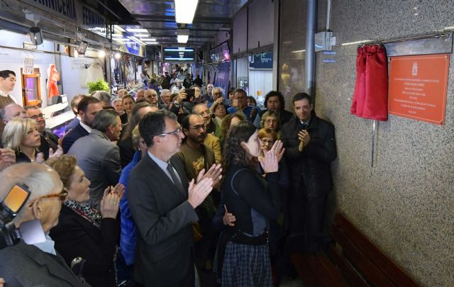 La ciudad rinde homenaje a Pedro Soler y le honra con el lugar desde el que ´vio a Murcia pasar´ en la Plaza de Verónicas