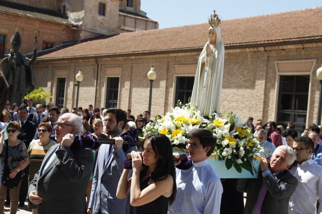 La Virgen Peregrina de Fátima vuelve a Murcia 70 años después