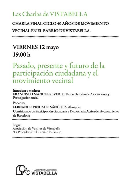 Música, conferencias y pintura al aire libre, entre las actividades de la Asociación de Vecinos para las Fiestas de Vistabella 2017