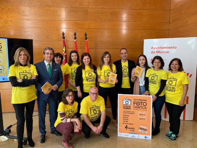 La II Yincana Fotográfica Solidaria Ciudad de Murcia 2019: Enfoca Sin Prejuicios tendrá lugar el 4 de mayo