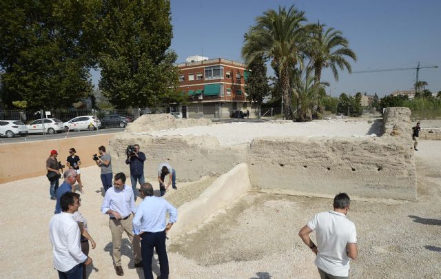 El entorno del Molino del Batán, enclave turístico del nuevo itinerario patrimonial de la Huerta de Murcia