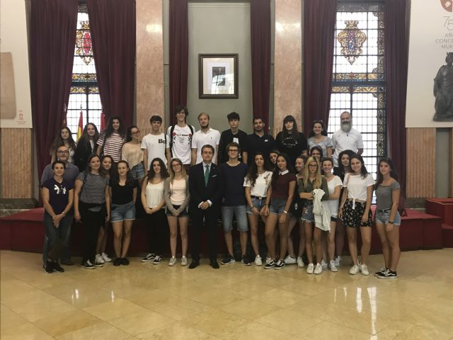 30 estudiantes de Treviso conocen Murcia gracias al Instituto Hispánico