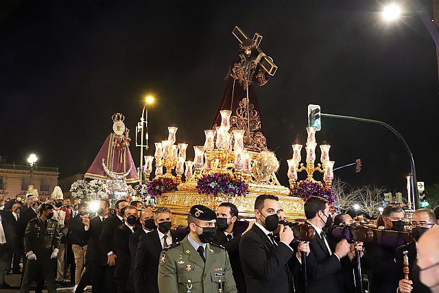 Murcia pide la intercesión de la Virgen de la Fuensanta por el final de la pandemia y de la guerra en Ucrania