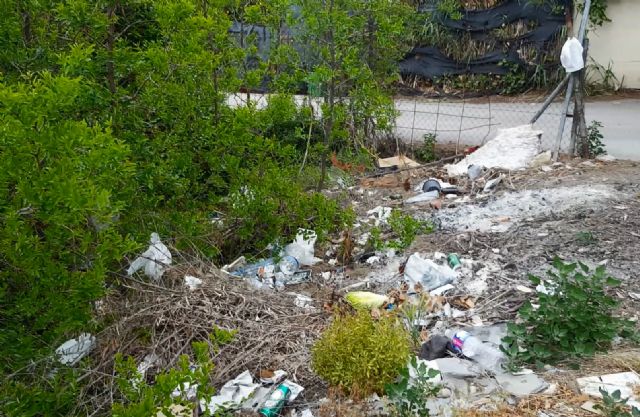 Ahora Murcia pide que se adecente un paraje de Los Garres 'que podría ser idílico pero es un estercolero'