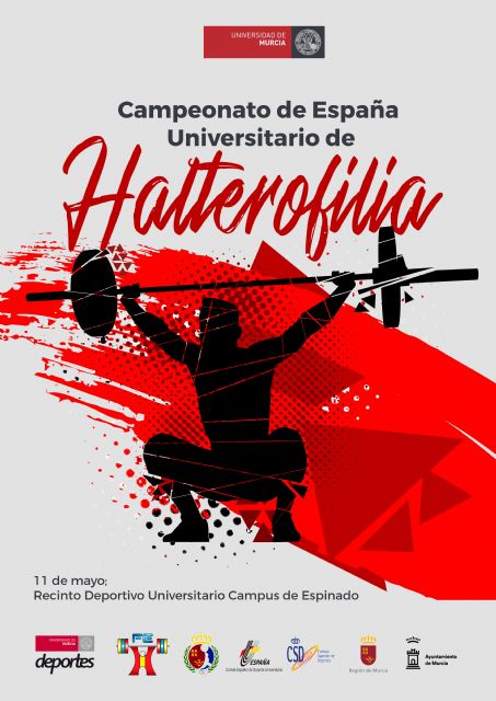 La Universidad de Murcia organiza el II Campeonato de España Universitario de Halterofilia