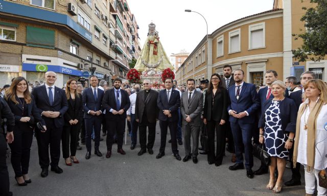 La Virgen de la Fuensanta vuelve a su santuario en Romería