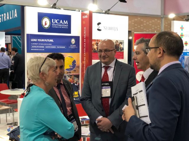 La UCAM participa en NAFSA, la cita anual de universidades más importante del mundo